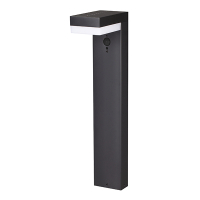 Solar tuinlantaarn met sensor | Bologna | 3000K | IP44 | Zwart LDR08733 Solar tuinlantaarn met sensor | Bologna | 3000K | IP44 | Zwart LDR08733