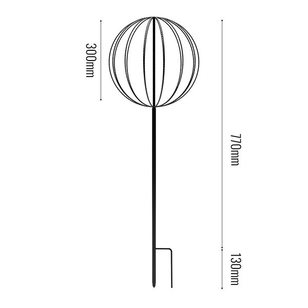 123led Solar tuinverlichting | Shadforth | Zwart  LDR09436 - 2