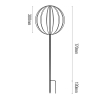 123led Solar tuinverlichting | Shadforth | Zwart  LDR09436 - 2