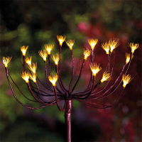 123led Solar tuinverlichting | Wild Fennel | 42 lumen | Zwart  LDR09438