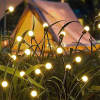 123led Solar tuinverlichting met sensor | Firefly | Zwart  LDR09421 - 4