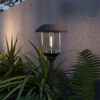 123led Solar tuinverlichting met sensor | Grace | Zwart  LDR09422 - 2