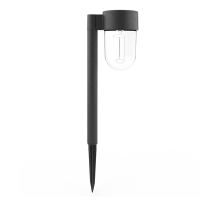 123led Solar tuinverlichting met sensor | Hamptons | 6 lumen | Zwart | 2 stuks  LDR09425