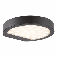 123led Solar wandlamp | Anthralight | 3000K | 200 lumen | Antraciet  LDR09071