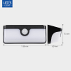 Solar wandlamp met Auto-Link sensor | 4000K | IP65 | Zwart LDR06829 - 7