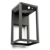 Solar wandlamp met beweging & schemersensor | Berkshire | 3000K | IP54 | Zwart LDR08541 - 4