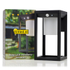 Solar wandlamp met beweging & schemersensor | Kingsbridge | 3000K | IP54 | Zwart LDR08540 - 2
