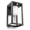 Solar wandlamp met beweging & schemersensor | Kingsbridge | 3000K | IP54 | Zwart LDR08540 - 3