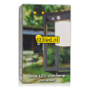 Solar wandlamp met beweging & schemersensor | Kingsbridge | 3000K | IP54 | Zwart LDR08540 - 5