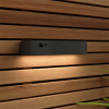123led Solar wandlamp met sensor | Berkeley | 1000 lumen | Zwart  LDR09419 - 2