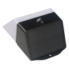 123led Solar wandlamp met sensor | Kobe | 3000K | IP65 | Zwart | 2W  LDR08579 - 5