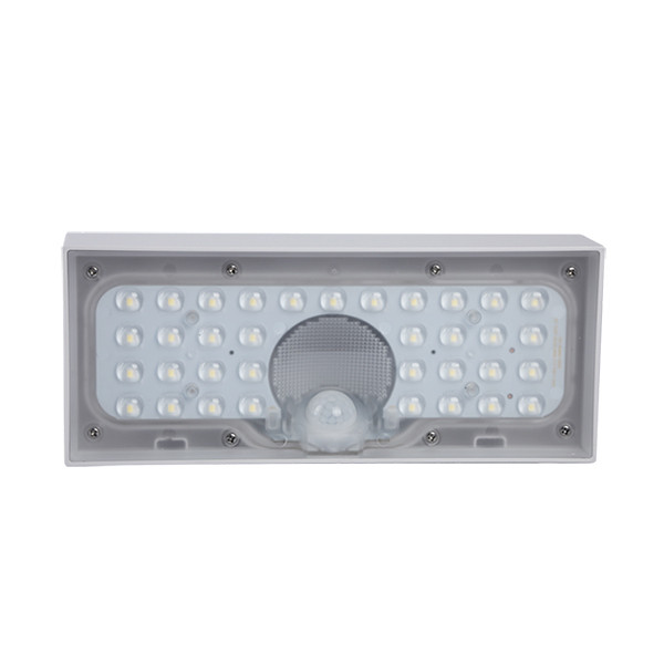 123led Solar wandlamp met sensor | Nagoya | 3000K | IP65 | Wit | 6W  LDR08571 - 3