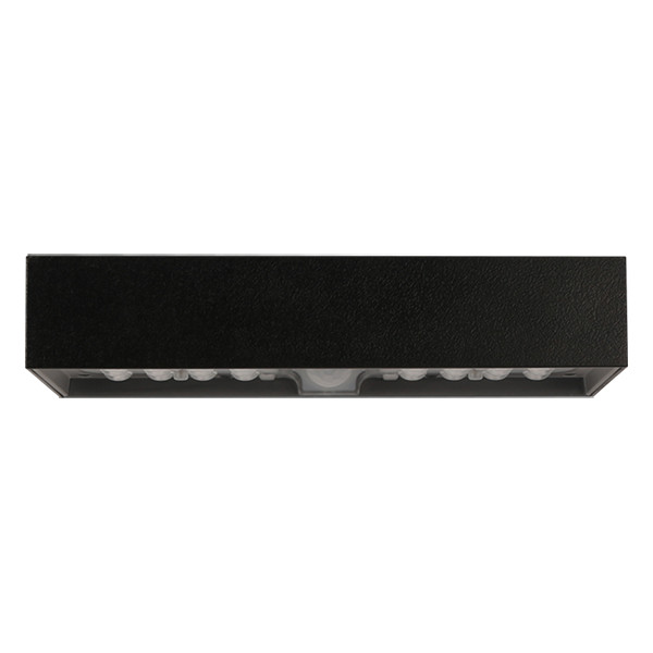 123led Solar wandlamp met sensor | Nagoya | 3000K | IP65 | Zwart | 6W  LDR08572 - 2