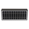 123led Solar wandlamp met sensor | Nagoya | 3000K | IP65 | Zwart | 6W  LDR08572 - 4