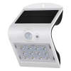 123led Solar wandlamp met sensor | Osaka | 3000K | IP65 | Wit | 1.5W  LDR08573 - 1