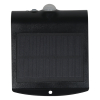 123led Solar wandlamp met sensor | Osaka | 3000K | IP65 | Zwart | 1.5W  LDR08574 - 4