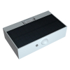 123led Solar wandlamp met sensor | Saporro | 3000K | IP65 | Wit | 3W  LDR08569 - 3