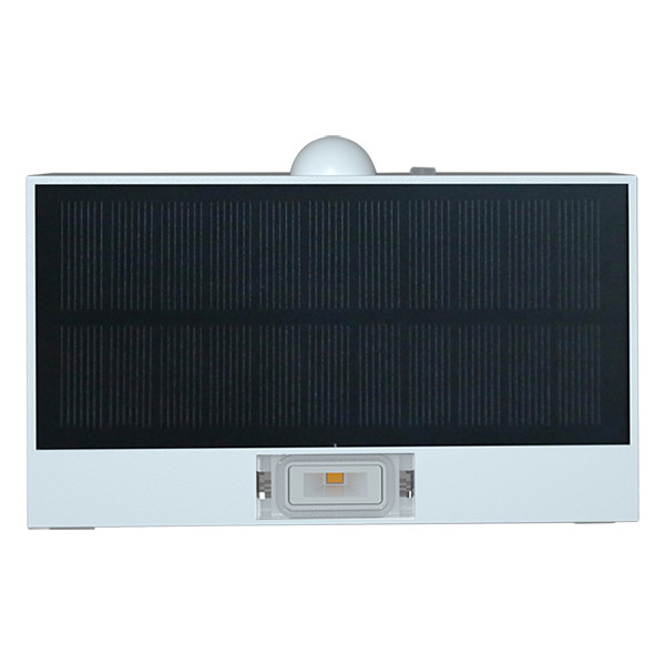 123led Solar wandlamp met sensor | Saporro | 3000K | IP65 | Wit | 3W  LDR08569 - 4