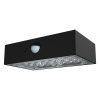 123led Solar wandlamp met sensor | Saporro | 3000K | IP65 | Zwart | 3W  LDR08570 - 1