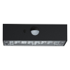 123led Solar wandlamp met sensor | Saporro | 3000K | IP65 | Zwart | 3W  LDR08570 - 2