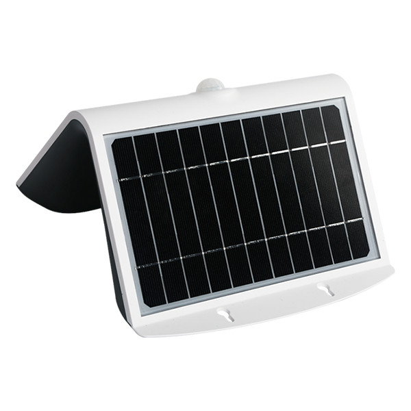123led Solar wandlamp met sensor | Tokyo | 3000K | IP65 | Wit | 8W  LDR08577 - 4