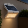 123led Solar wandlamp met sensor | Tokyo | 3000K | IP65 | Wit | 8W  LDR08577 - 1