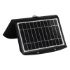 123led Solar wandlamp met sensor | Tokyo | 3000K | IP65 |  Zwart | 8W  LDR08578 - 4