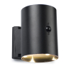123led Solar wandlamp met sensor | Up & Down | Grantham | 3000K | IP54 | Zwart  LDR08531 - 1