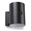123led Solar wandlamp met sensor | Up & Down | Grantham | 3000K | IP54 | Zwart  LDR08531 - 3