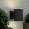 123led Solar wandlamp met sensor | Up & Down | Grantham | 3000K | IP54 | Zwart  LDR08531 - 1
