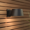 123led Solar wandlamp met sensor | Wendover | 1000 lumen | Zwart  LDR09441 - 3