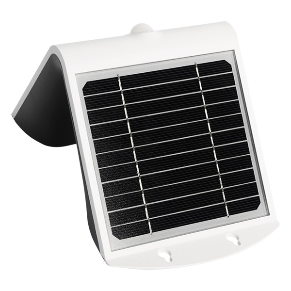 123led Solar wandlamp met sensor | Yokohama | 3000K | IP65 | Wit | 4W  LDR08575 - 4