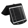 123led Solar wandlamp met sensor | Yoktohama | 3000K | IP65 | Zwart | 4W  LDR08576 - 4