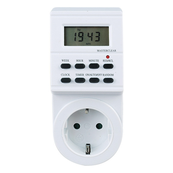 123led Tijdschakelaar | Digitaal | Geschikt voor binnen | Wit  LDR06455 - 1