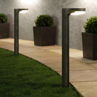 123led Tuinlantaarn solar met sensor | York | 3000K | 200 lumen | Antraciet  LDR09075