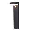 Tuinlantaarn solar met sensor | Zwart | 2700K | 6W
