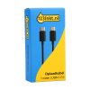 123led USB-C naar USB-C kabel | 1 meter | USB 2.0 | Zwart  302319 - 2