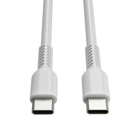 USB-C naar USB-C kabel | 2 meter | USB 2.0 | Wit