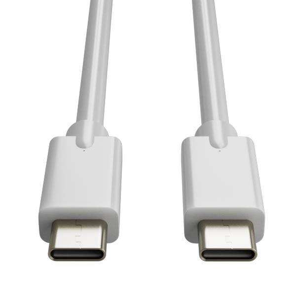 123led USB-C naar USB-C kabel | 2 meter | USB 3.2 | Wit  302270 - 1