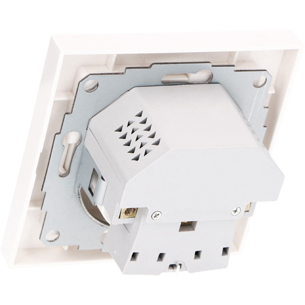 123led USB stopcontact | 2x USB-A | 55 x 55 mm | Wit  LDR06775 - 3