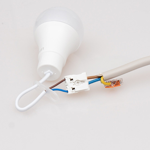 123led Verhuisfitting met lichtbron | Peer A60 | Mat | 4000K | 10W (75W)  LDR06558 - 2