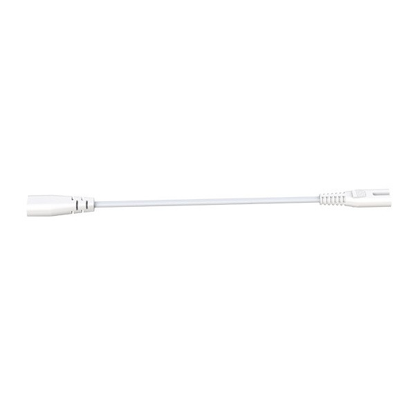 123led Verlengkabel 100 cm geschikt voor Led T5 armaturen | Wit  LDR02172 - 1