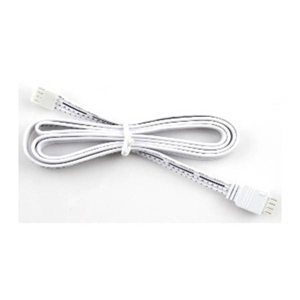 123led Verlengkabel voor RGB led strip 5050 | 1 meter | wit (123led huismerk)  LDR07788 - 1