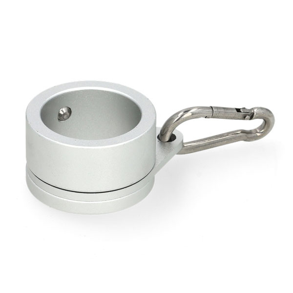 Vlaggenmast ring | Vlagcorrector | 360° | Aluminium | Zilver LDR07340 - 1