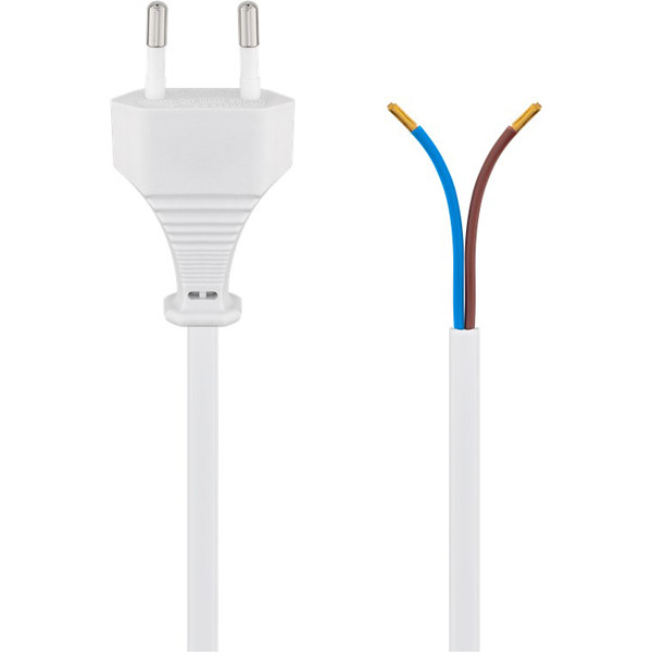 123led Voedingskabel 2x0.75mm² 1.5 meter | Wit  LDR03060 - 