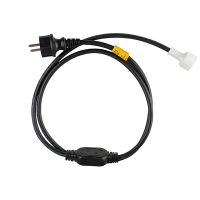 Voedingskabel lichtslang | Type C | Zwart LDR09452