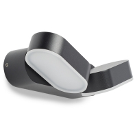 123led Wandlamp buiten | Barcelona | 2700K | IP54 | 6W | Zwart  LDR05031
