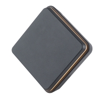 123led Wandlamp buiten | Berlijn | 2700K | IP54 | 12.5W | Grijs  LDR06065