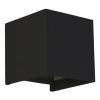 123led Wandlamp buiten | IP65 | Zwart