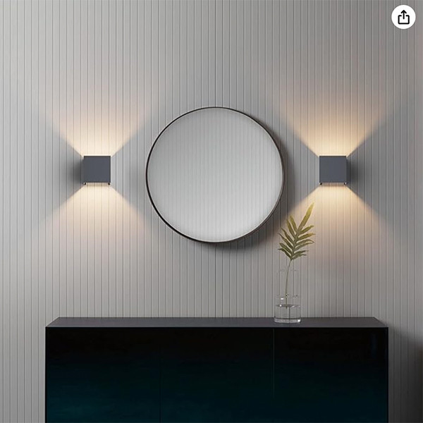 123led Wandlamp buiten | IP65 | Zwart LDR06835 - 8